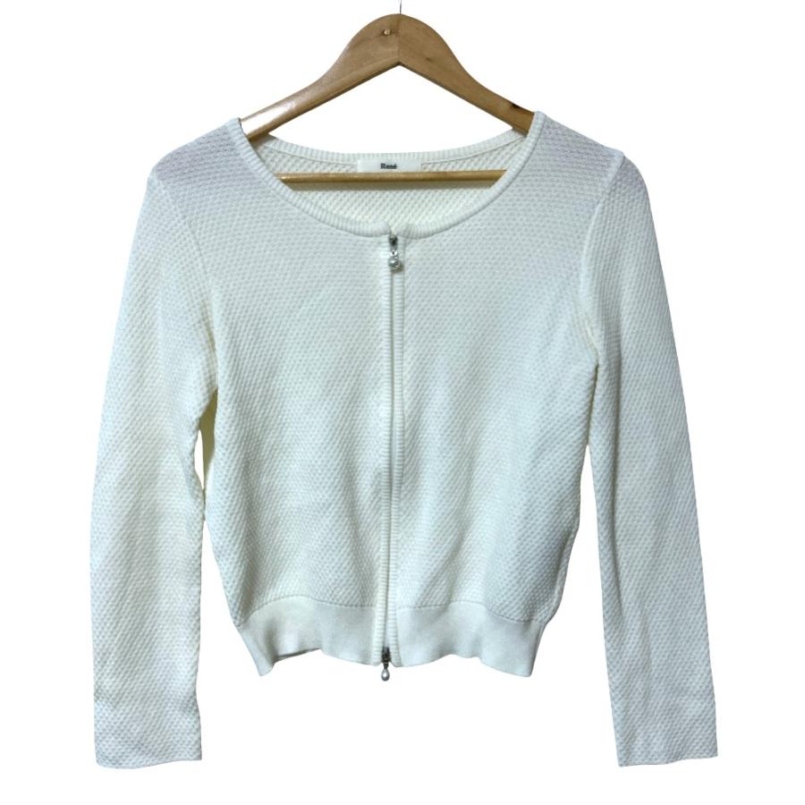 Sakuraです✨ルネ　パールダブルジップカーディガン34他計２枚 Rene（ルネ） 美品 スワロパール ダブルジップカーディガン サイズ34