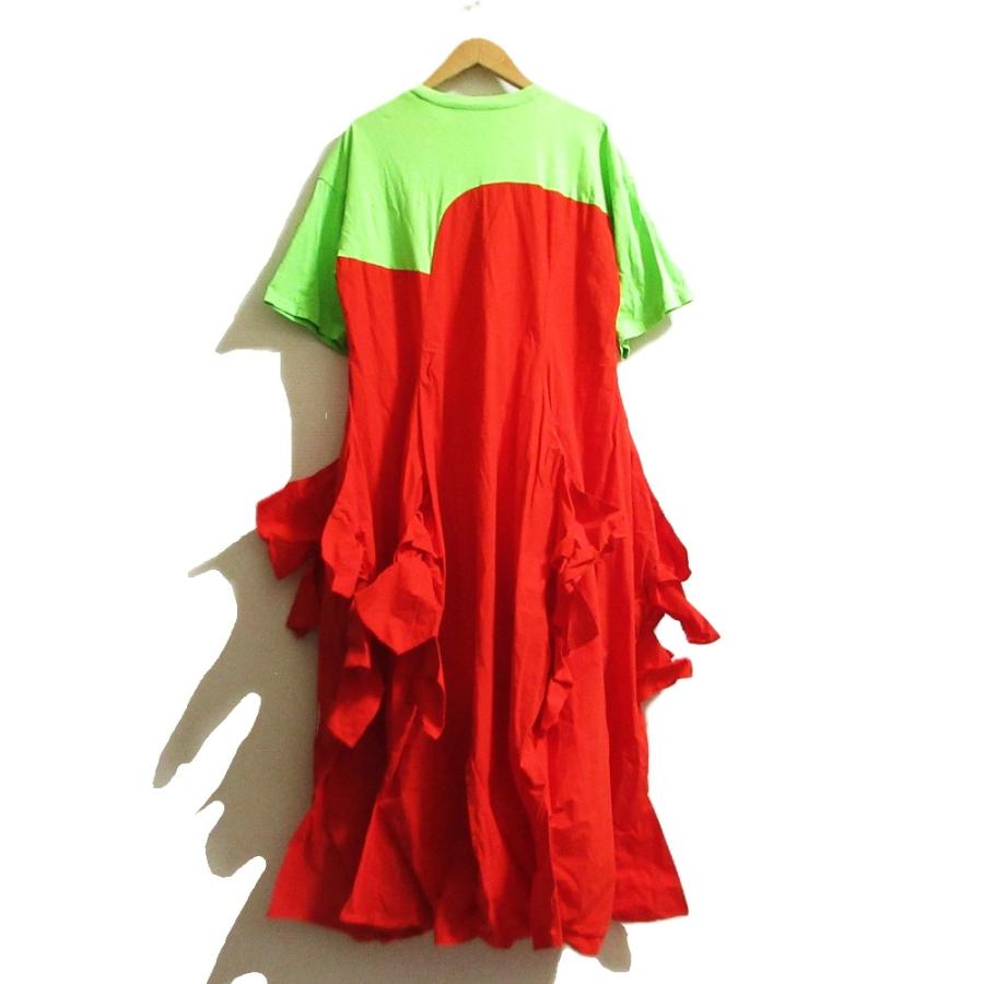 ENFOLD（エンフォルド） 美品 Pointy asymmetric ruffled dress 
