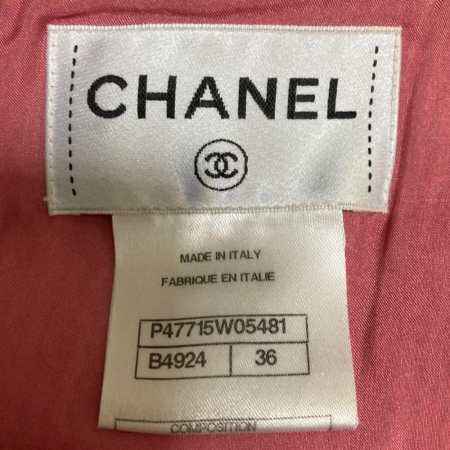 CHANEL（シャネル） 美品 ココマーク ツイード リボン レイヤードミニ 