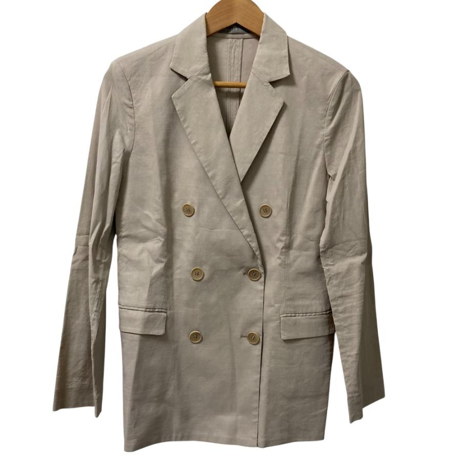 theory luxe（セオリーリュクス） 美品 リネン ダブルジャケット 
