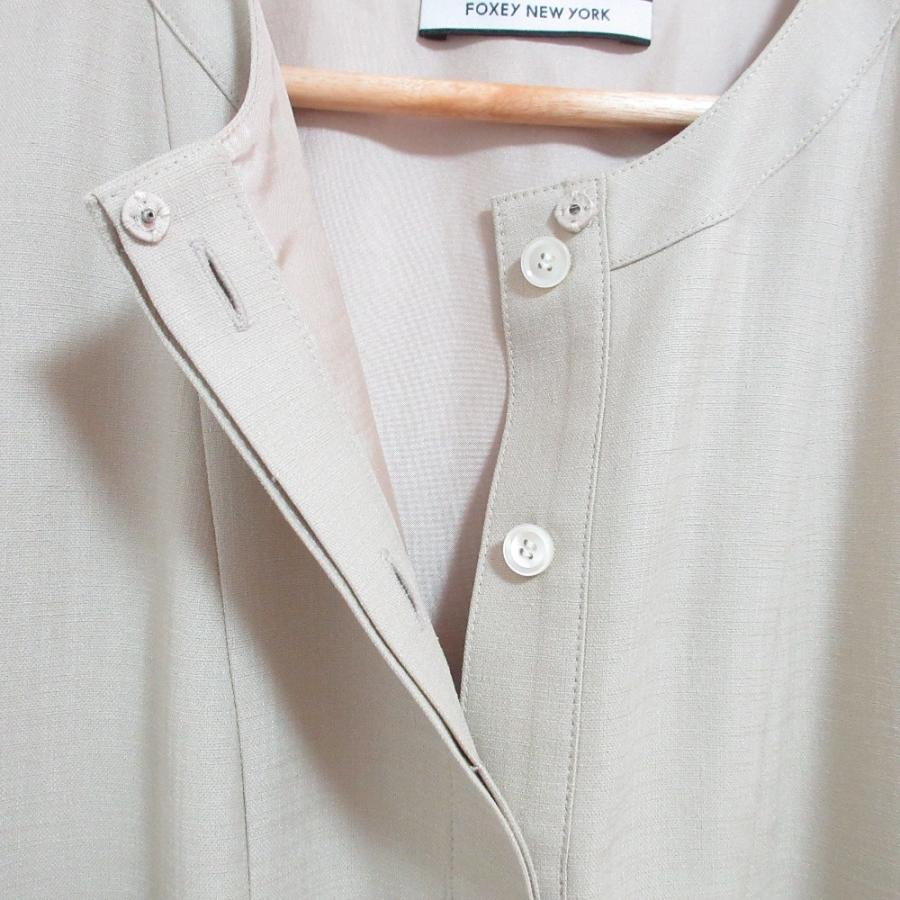 FOXEY NEW YORK 良品 フォクシーニューヨーク Sleeveless Flare Tunic