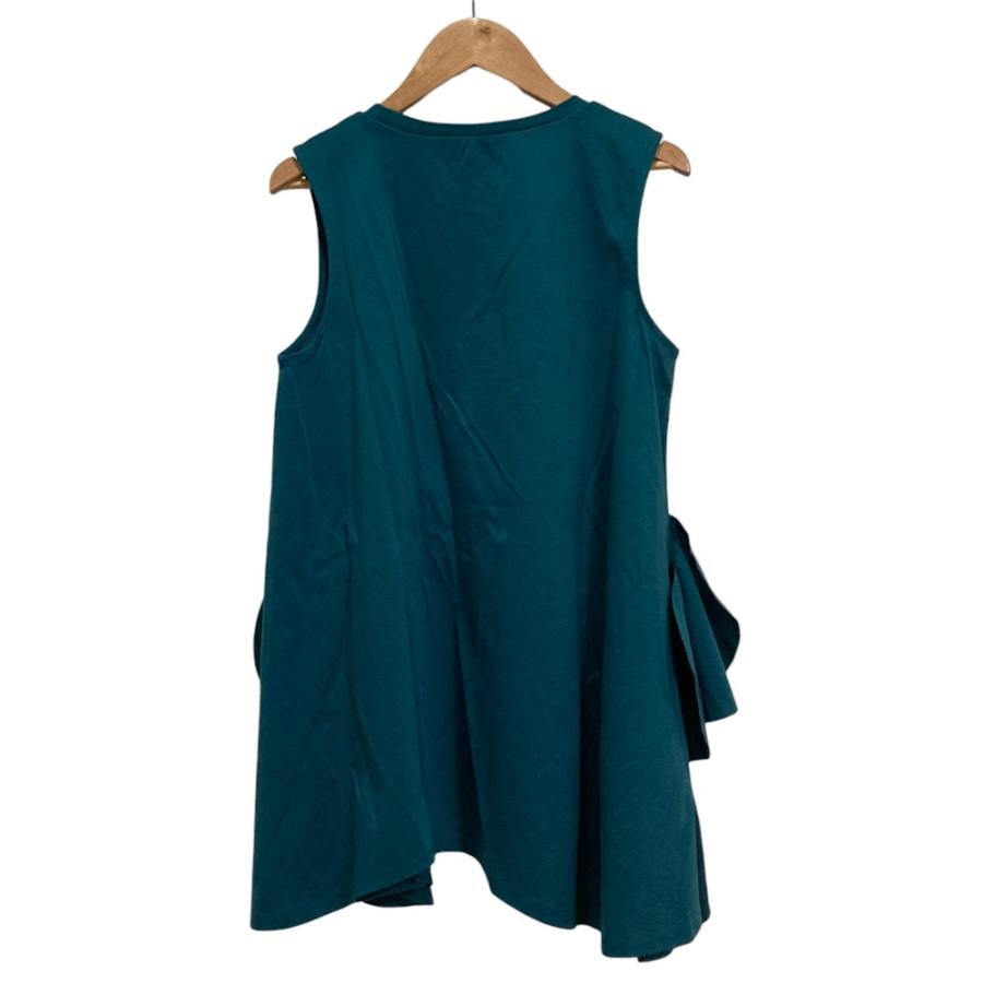 LANVIN en Bleu 美品 ランバンオンブルー アシンメトリーノースリーブ 