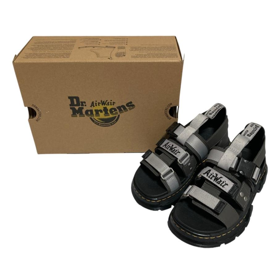 値下げ　ドクターマーチン　AirWair ブラック サンダル ベルクロ　uk7 Dr.Martens/ドクターマーチン】 FORSTER ベルクロサンダル◇（サンダル