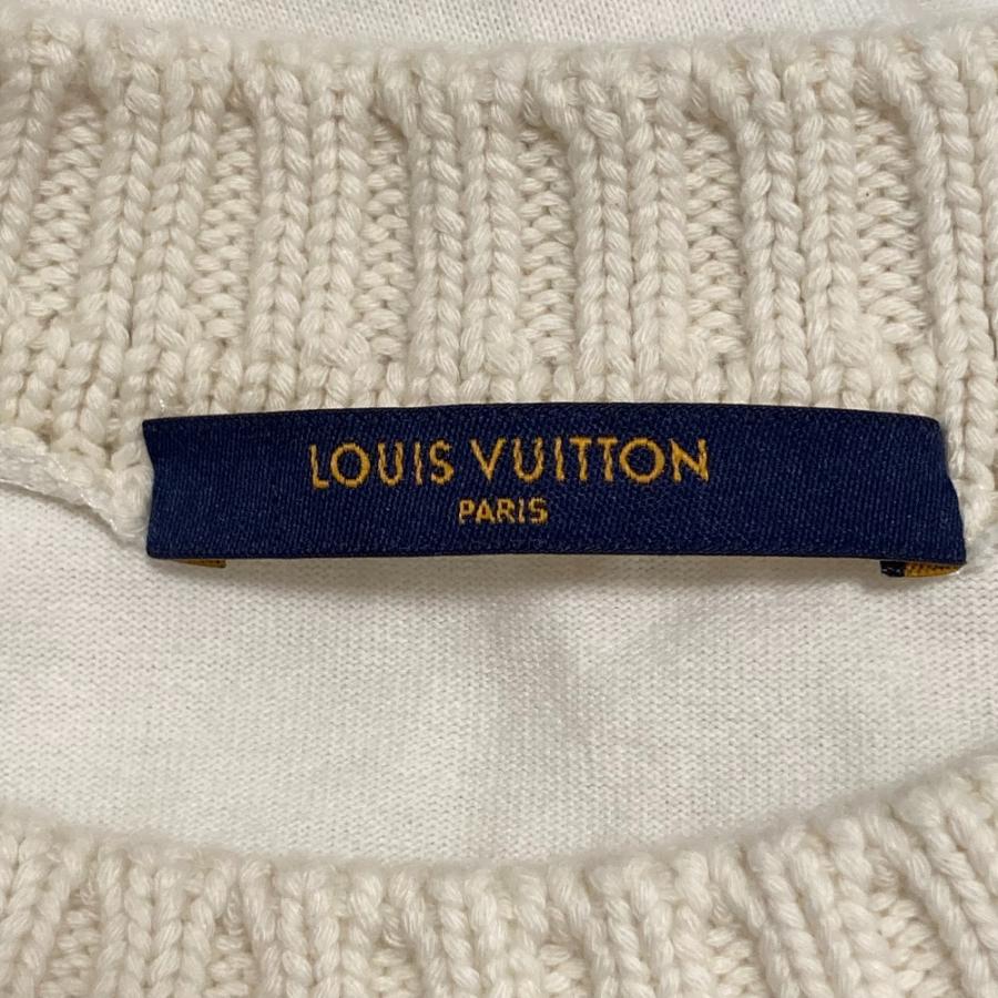 LOUIS VUITTON（ルイ・ヴィトン） 美品 ロゴエンブロイダリー ニット