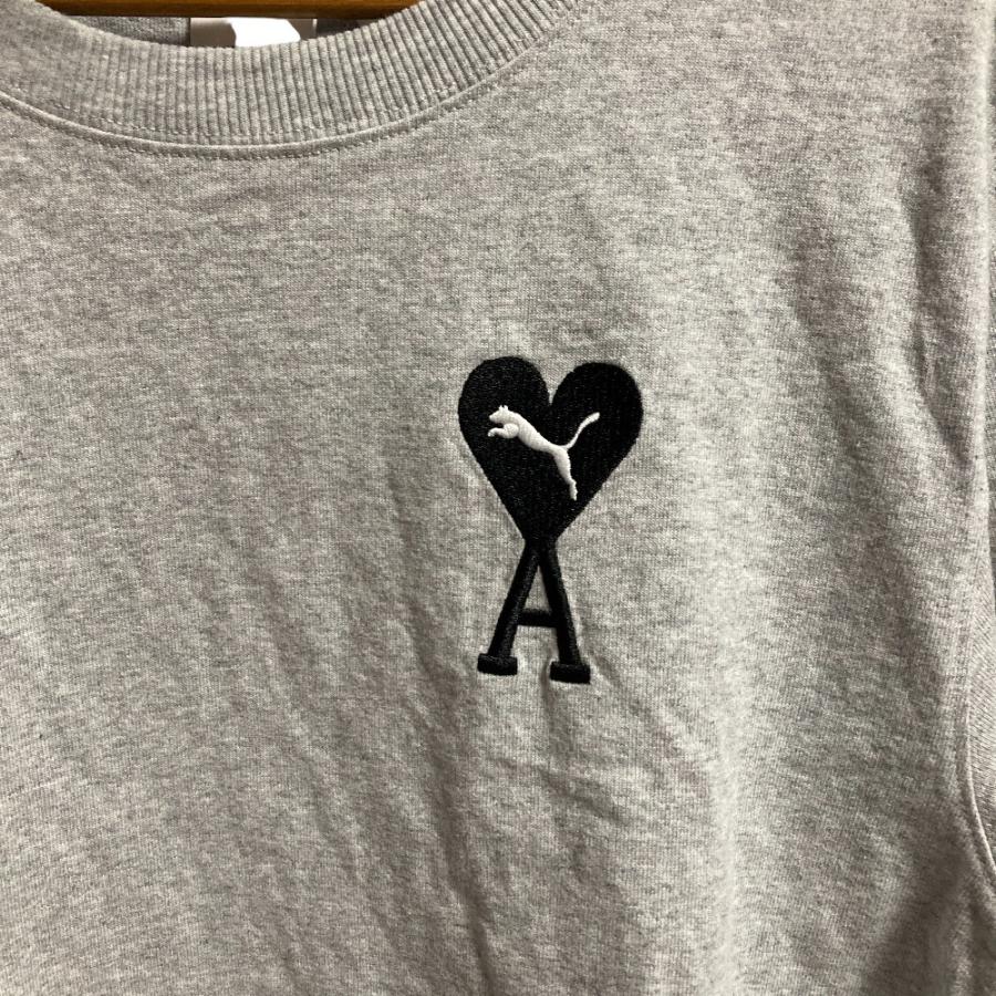 ami paris × PUMA 刺繍 ロゴ Tシャツ プーマ　アミパリス ami - ami paris × PUMA 刺繍 ロゴ Tシャツ プーマ アミパリスの通販