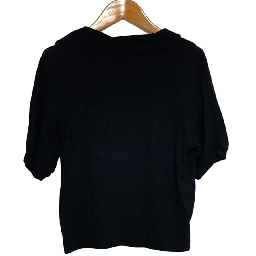 Y's ワイズ シアー シャツ ブラウス サイズ1 ヨウジヤマモト 良品 Y'S YOHJI YAMAMOTO ワイズ ヨウジヤマモト ショートスリーブ