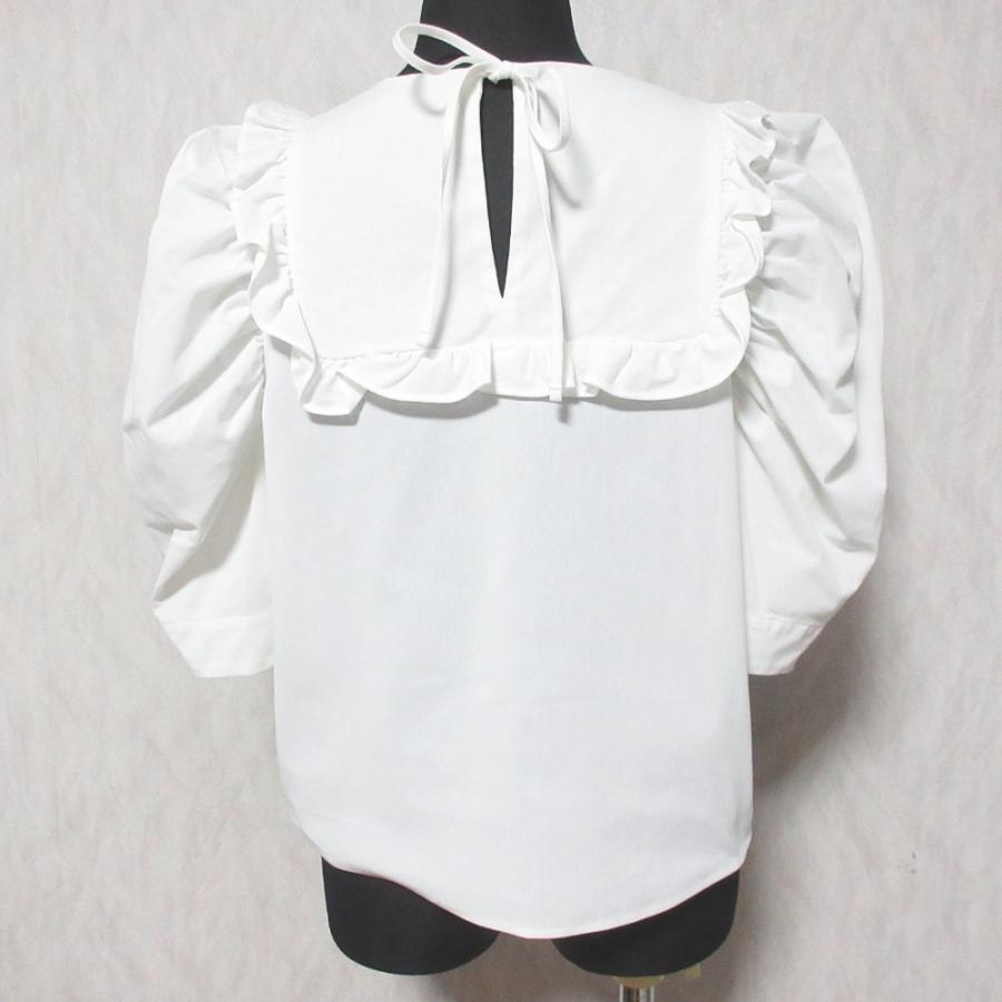 Yori 美品 23SS yori ヨリ ミニパフブラウス プルオーバー YR21 