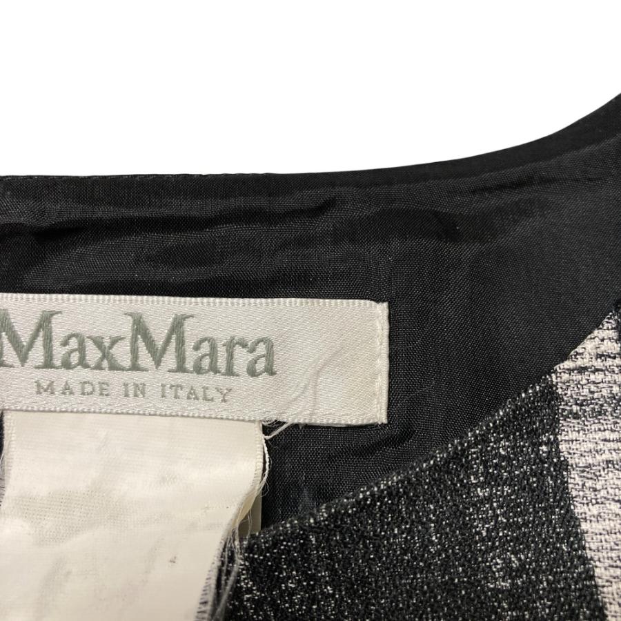 Max Mara（マックスマーラ） 良品 モノトーン柄 ノースリーブ 