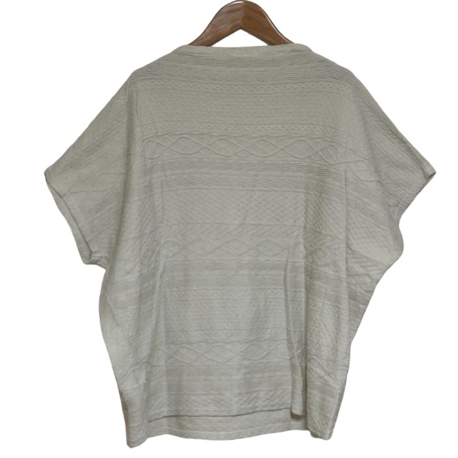 Plantation（プランテーション） 良品 ジャガード オーバーサイズ半袖 