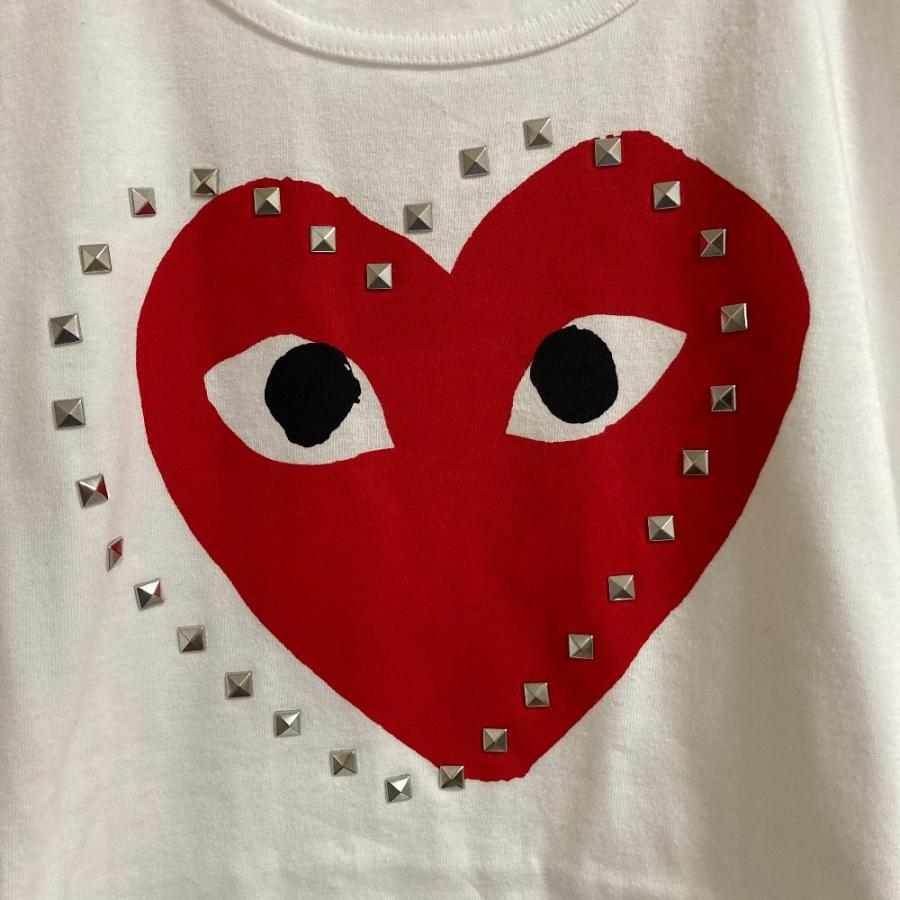 PLAY COMME des GARCONS 美品 プレイコムデギャルソン ハートプリント
