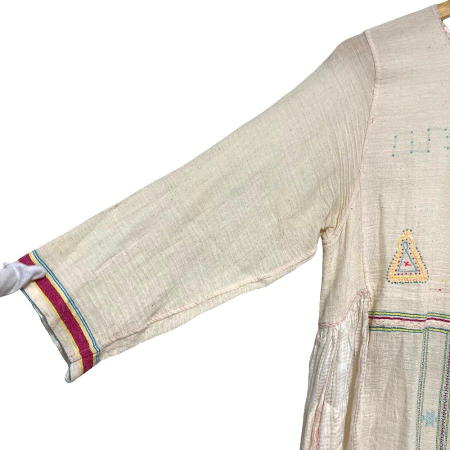 美品 INJIRI インジリ コットンシルク エンブロイダリー サイド 