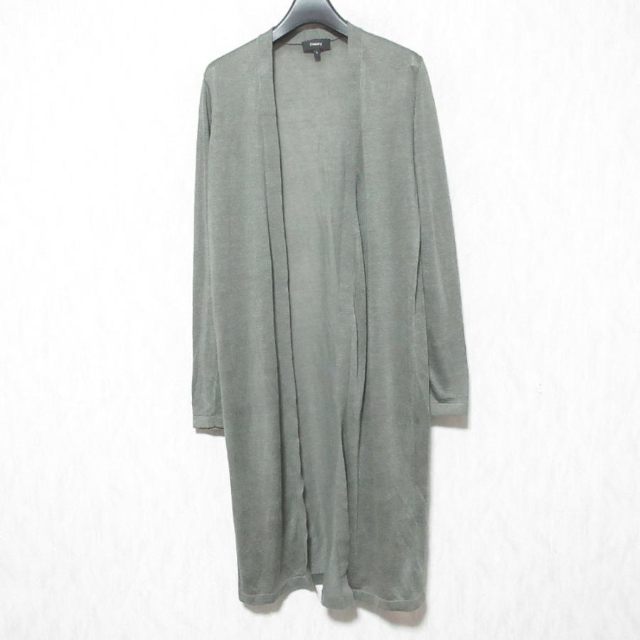 theory（セオリー） 美品 TORINA S オープンフロント リネン ロング