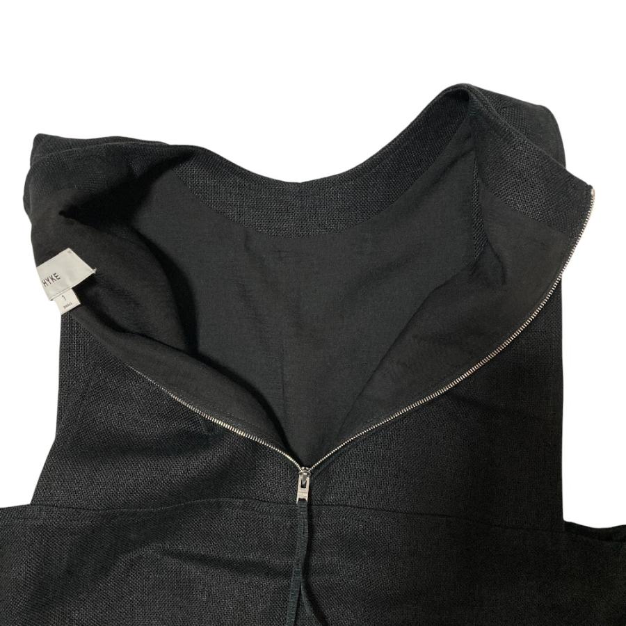 HYKE（ハイク） 美品 23SS HYKE linen long vest ロングジレ ベスト