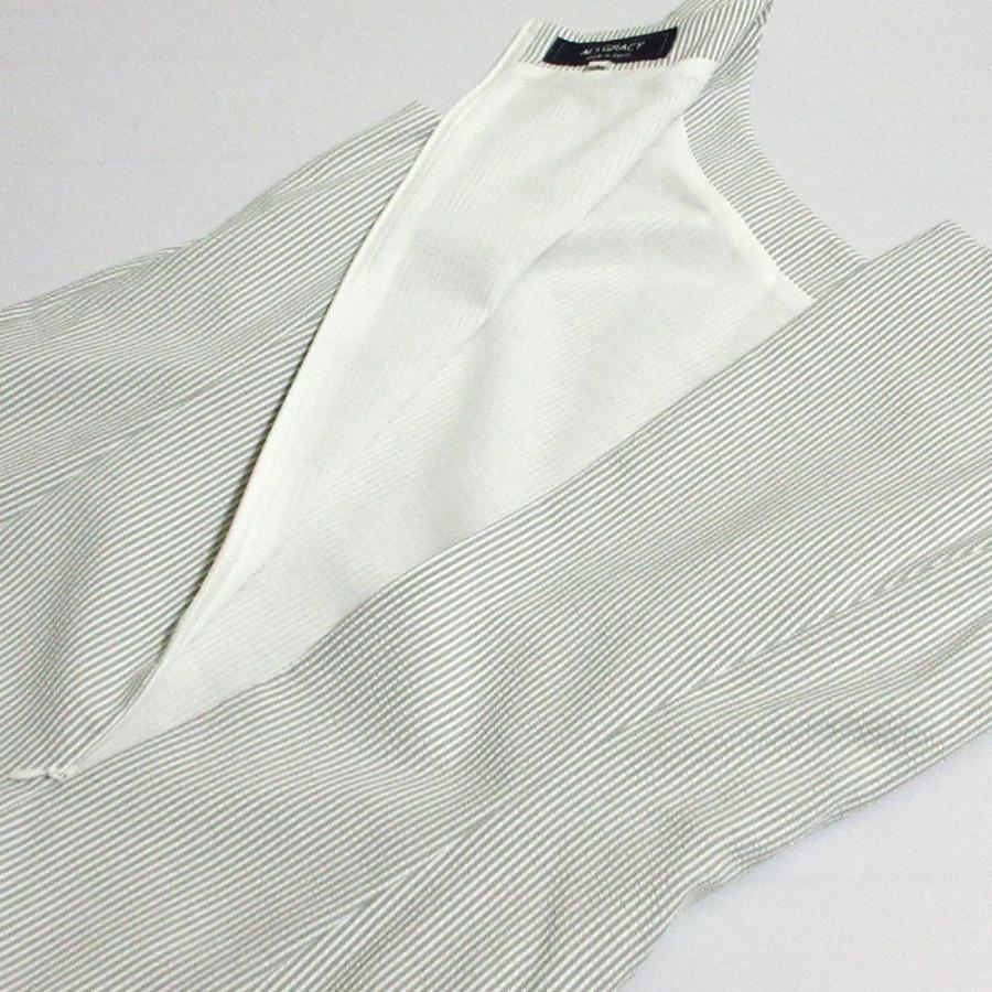M'S GRACY（エムズグレイシー） 良品 24SS M'S GRACY シアサッカー