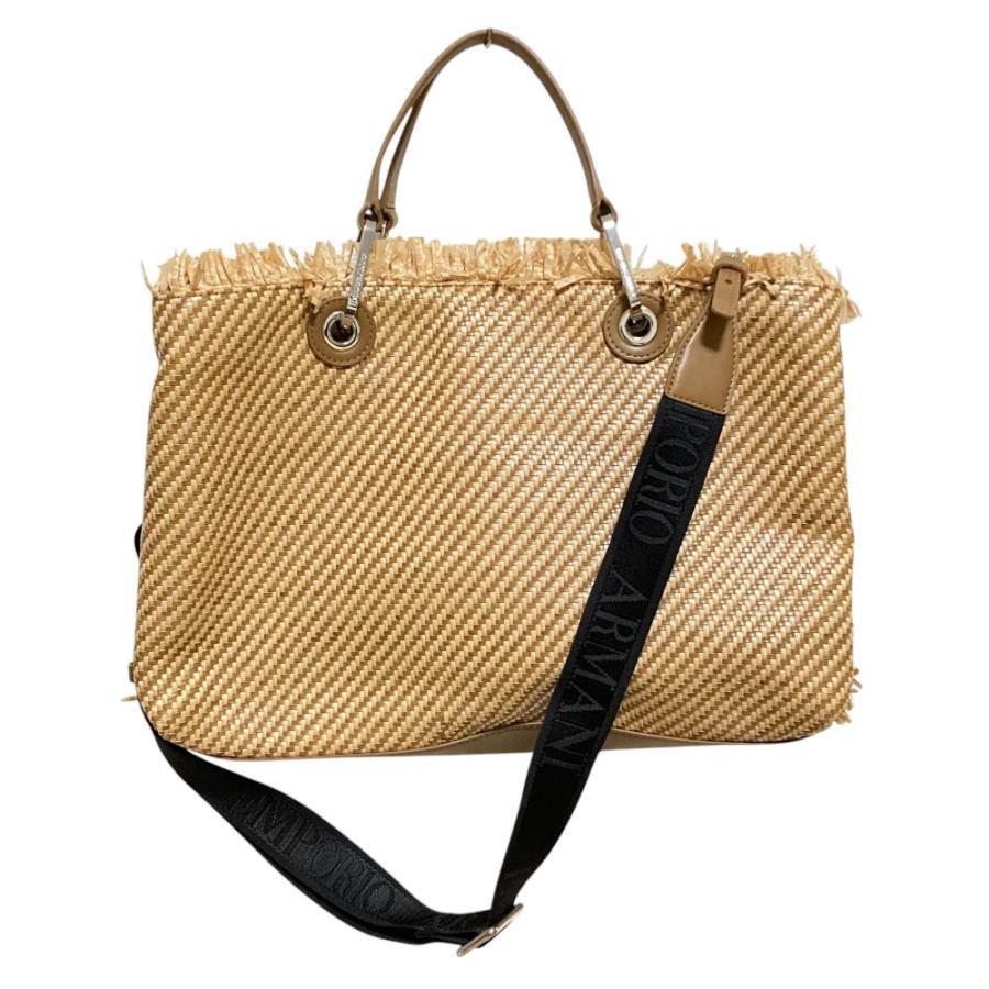 EMPORIO ARMANI 美品 エンポリオアルマーニ MyEA スモールショッパー 