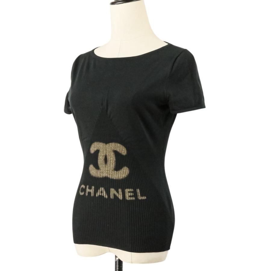 CHANEL（シャネル） 美品 シルクブレンド ココマーク ショートスリーブ