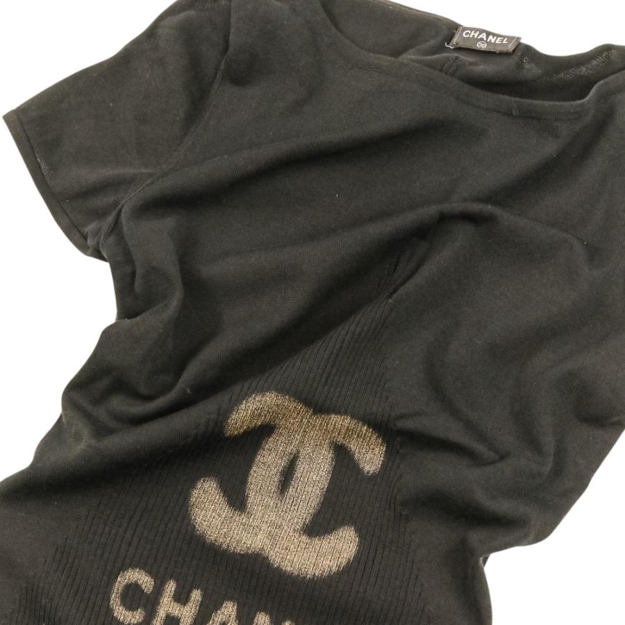 CHANEL（シャネル） 美品 シルクブレンド ココマーク ショートスリーブ