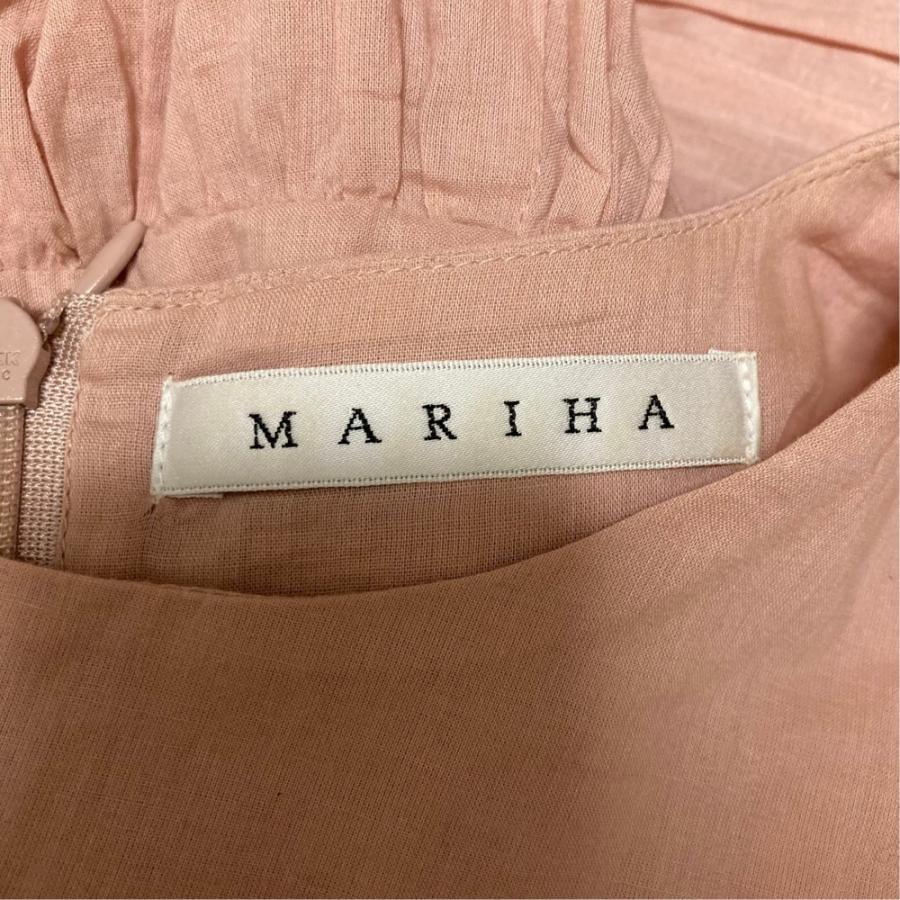 MARIHA（マリハ） 美品 夏のレディのドレス ノースリーブ ワンピース 