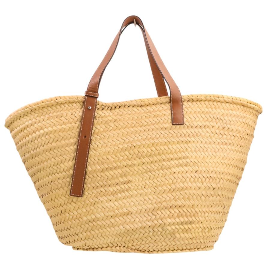 LOEWE（ロエベ） 美品 アナグラム バスケットバッグ かごバッグ トート