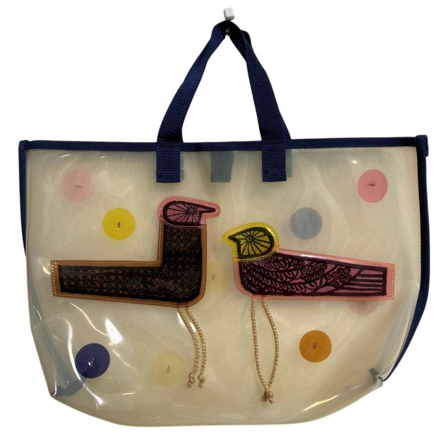 mina perhonen ミナペルホネン ショルダーバッグ - 黄系 【古着】【中古】 mina perhonen（ミナペルホネン） 良品 coupe bag tambourine
