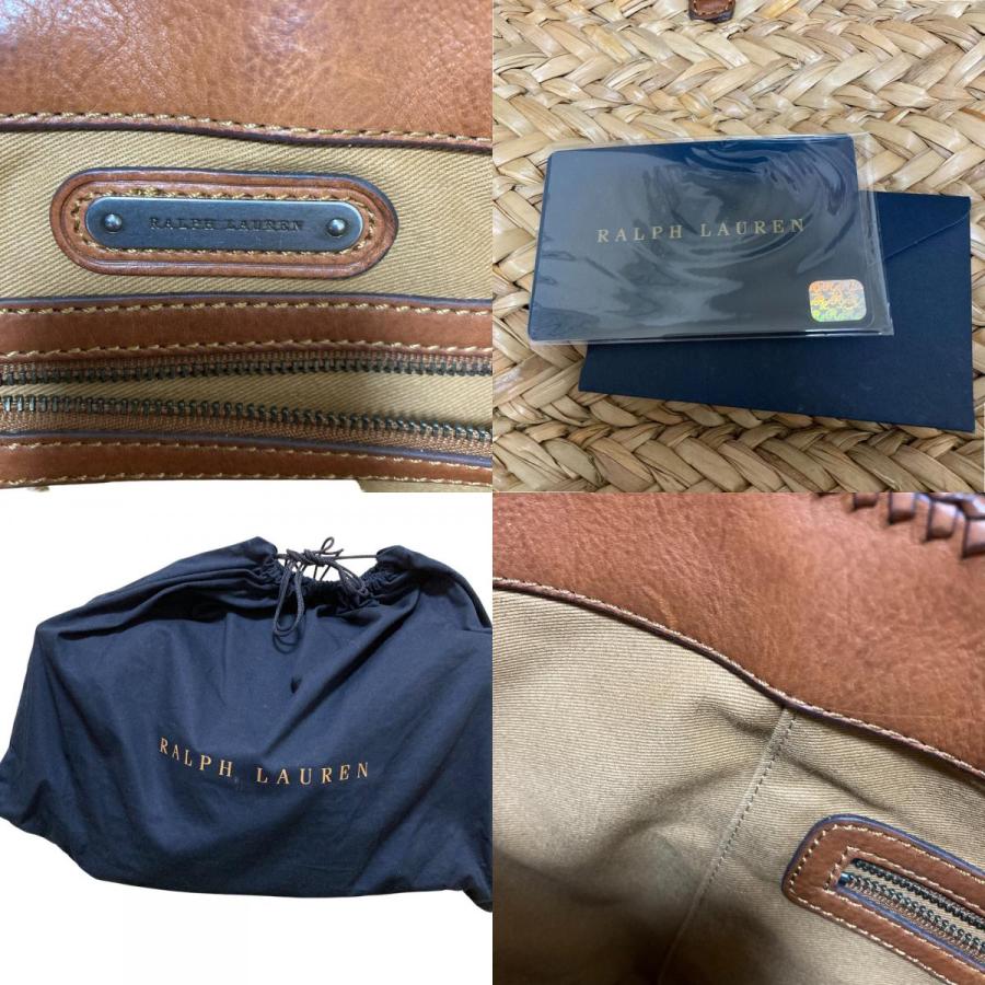 良品 RALPH LAUREN ラルフローレン コンチョ ウエスタン カゴバッグ