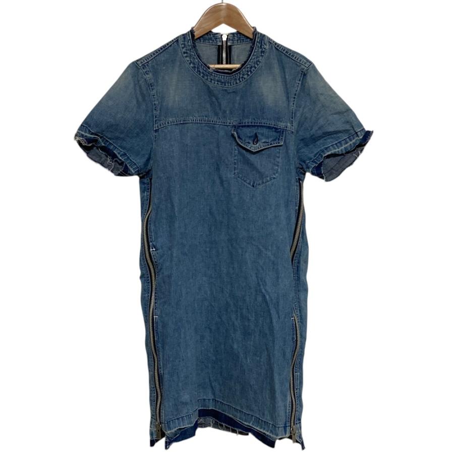 sacai（サカイ） 美品 再構築 カットオフ デニム ワンピース 18-03607