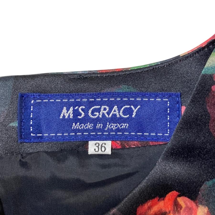 M'S GRACY（エムズグレイシー） 美品 ドラマチックフラワードレス