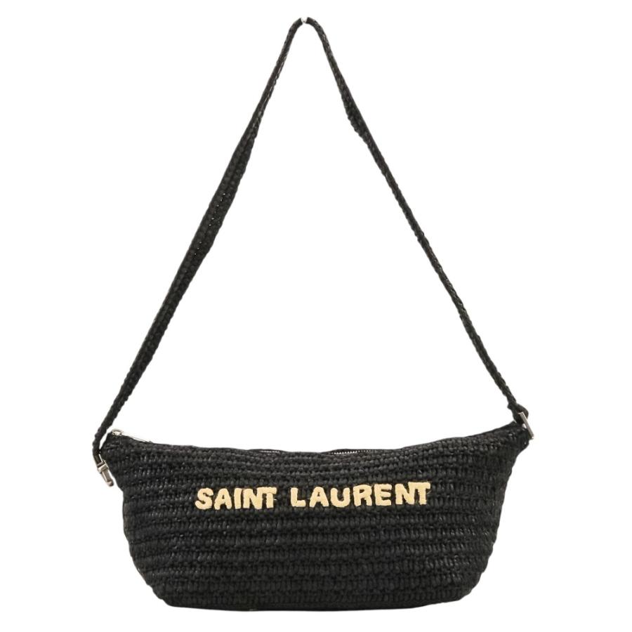 良品 SAINT LAURENT PARIS サンローランパリ ル ラフィア ショルダー 