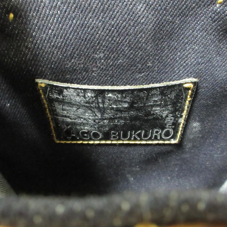 美品 eb.a.gos エバゴス 防水キャンバス×紅籐 かごバッグ ハンドバッグ