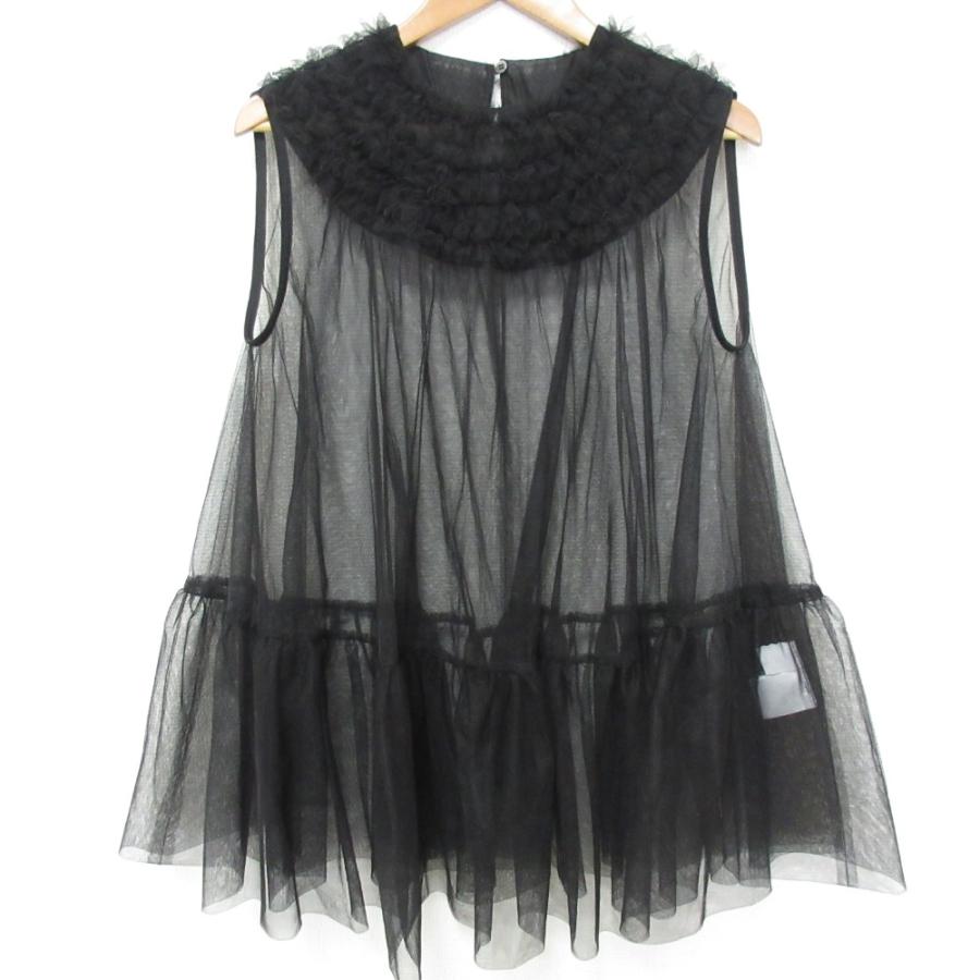 美品 Rosy Monster ロージーモンスター ノースリーブ チュール シアー