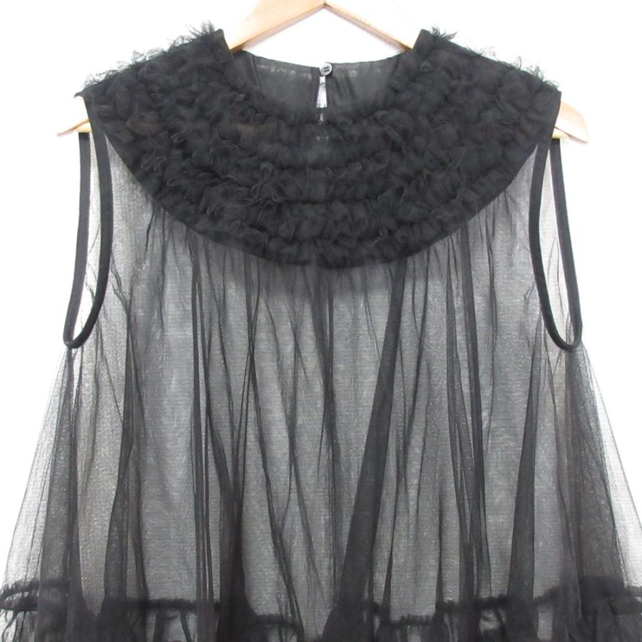 美品 Rosy Monster ロージーモンスター ノースリーブ チュール シアー