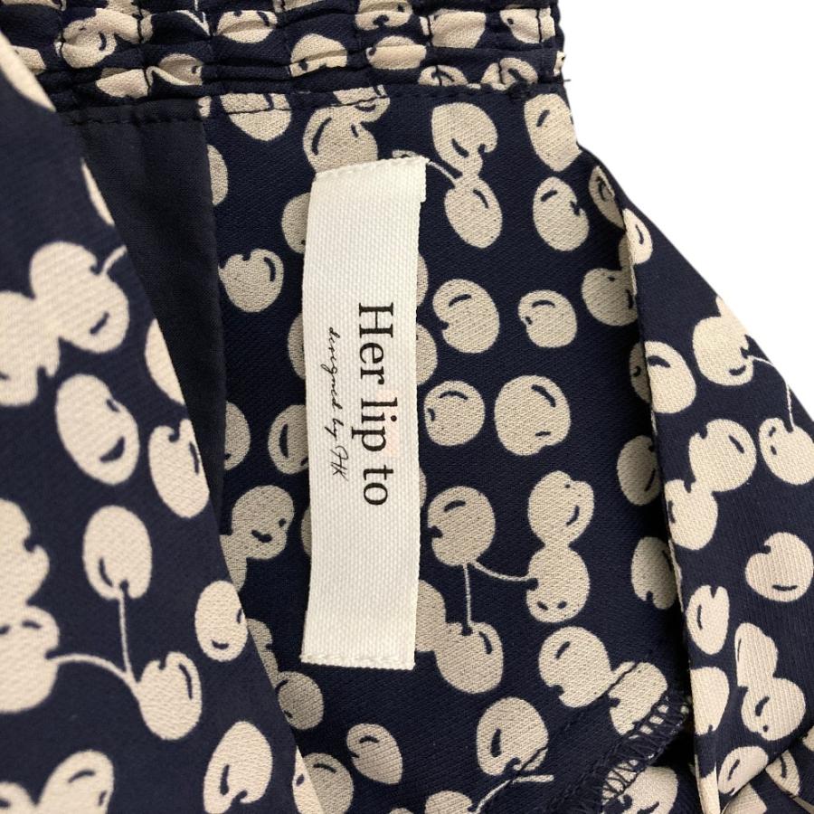 良品 Herlipto ハーリップトゥ Cherry Pattern Two Piece 半袖