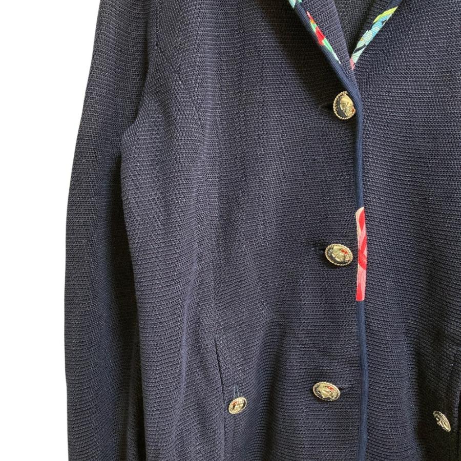 LEONARD SPORT】ジャケット ネイビー 美品 LEONARD SPORT ネイビー 