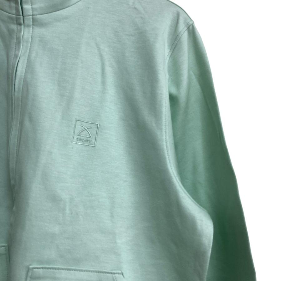 ♥️レオナール スポーツ　ブルゾン♥️新品未使用❤️40サイズ LEONARD SPORT 美品 レオナールスポーツ ロゴ刺〓 ハイネック ジップ