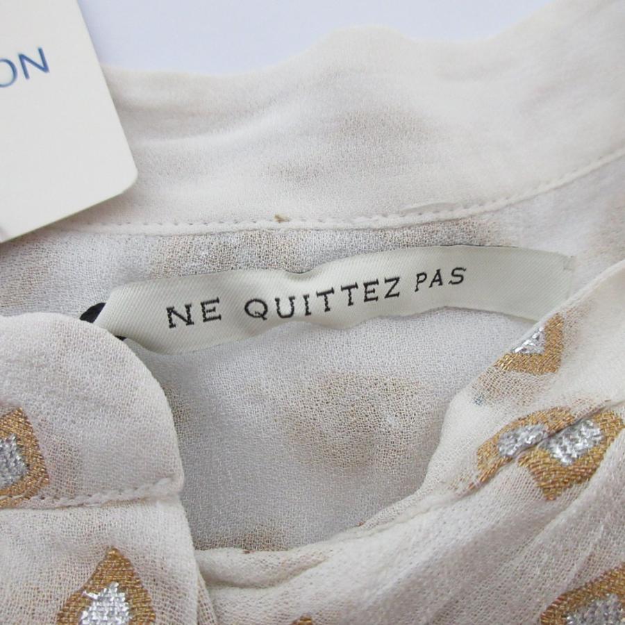 NE QUITTEZ PAS!（ヌキテパ） 美品 NE QUITTEZ PAS ラメジャガード