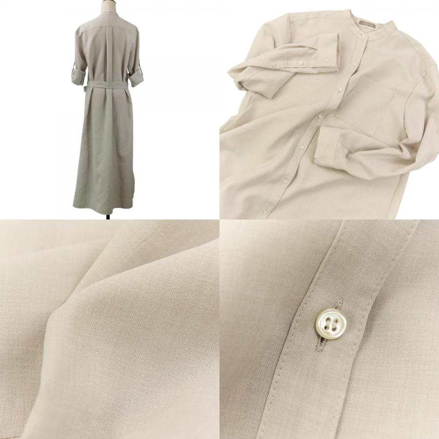 theory luxe（セオリーリュクス） 良品 FLOW バンドカラーシャツ 長袖