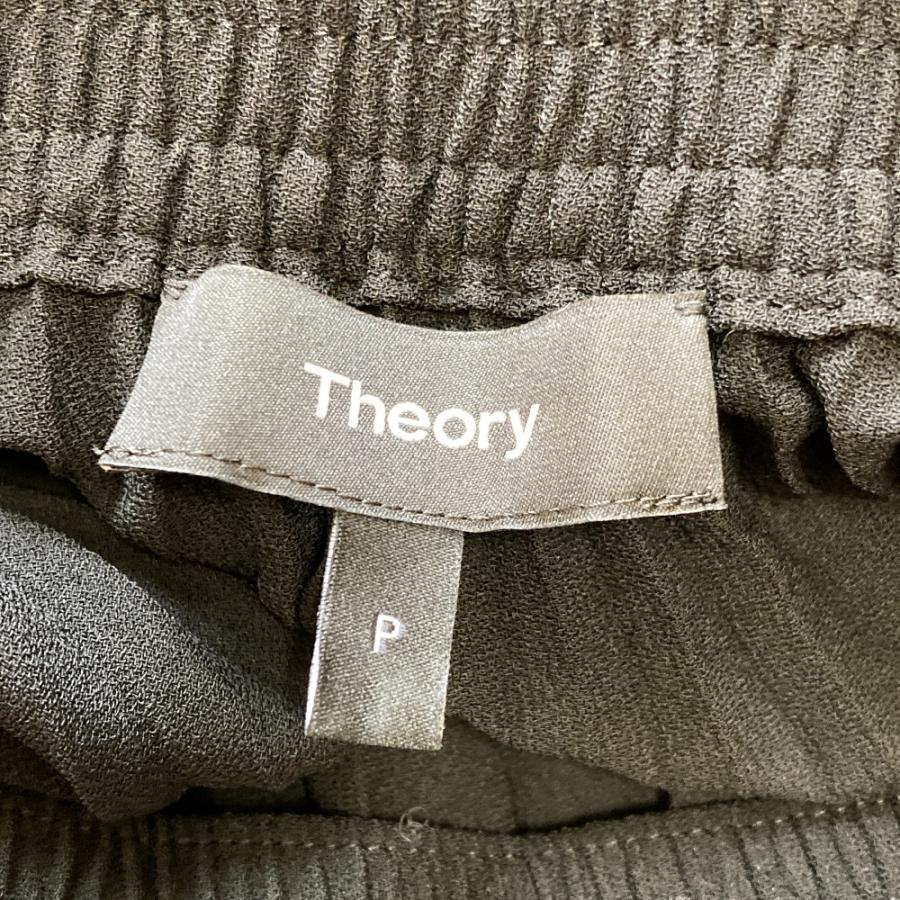 theory（セオリー） 美品 プリーツ スカート サイズP ブラック