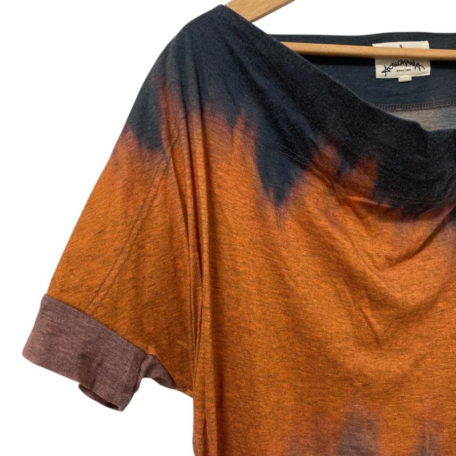 ヴィヴィアンウエストウッド アングロマニア　カットソー　変形　オープンショルダー Vivienne Westwood ANGLOMANIA ヴィヴィアンウエストウッド アングロ