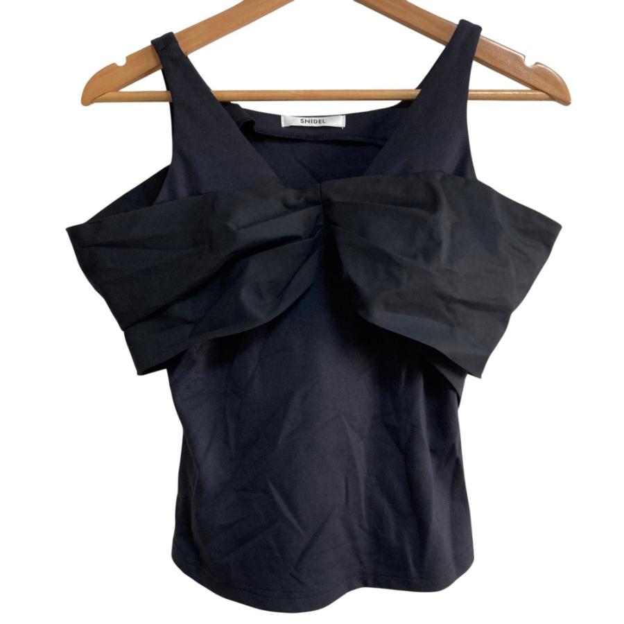 SNIDEL（スナイデル） 美品 25AW SNIDEL リボンディテールカットプル 