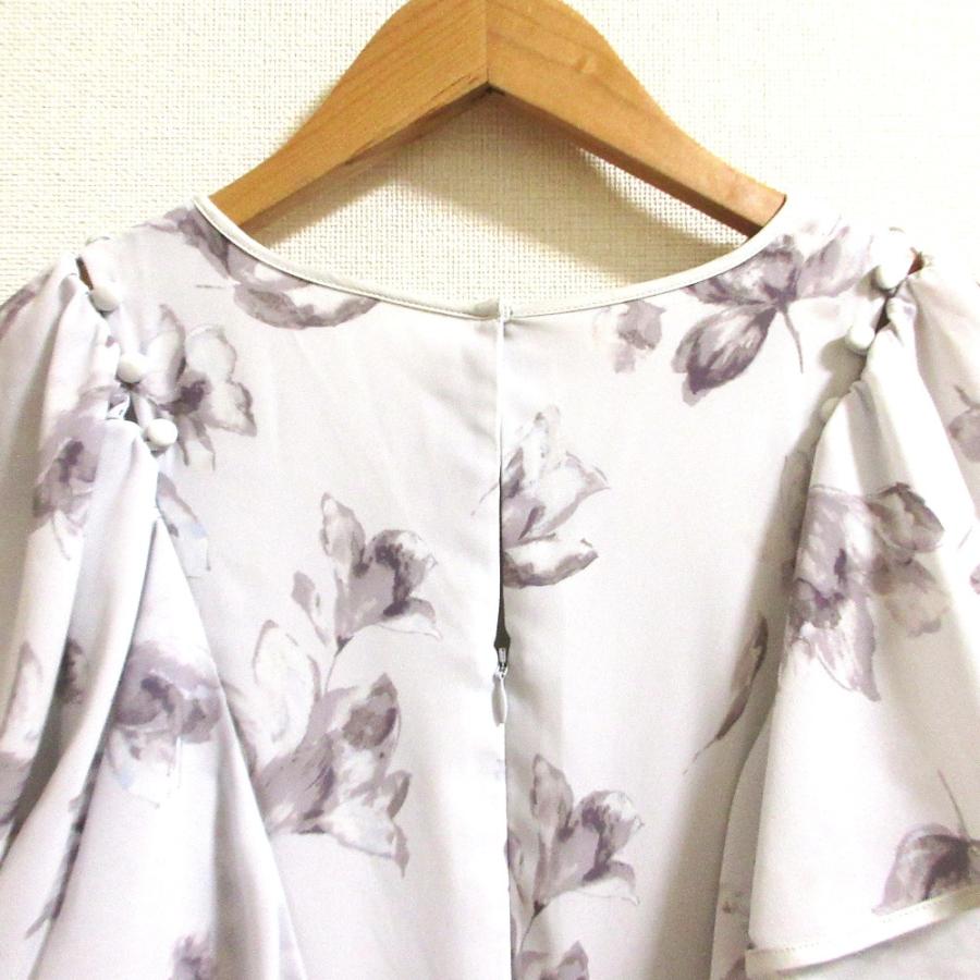 美品 24SS Herlipto ハーリップトゥ Laminak Floral Dress フラワー