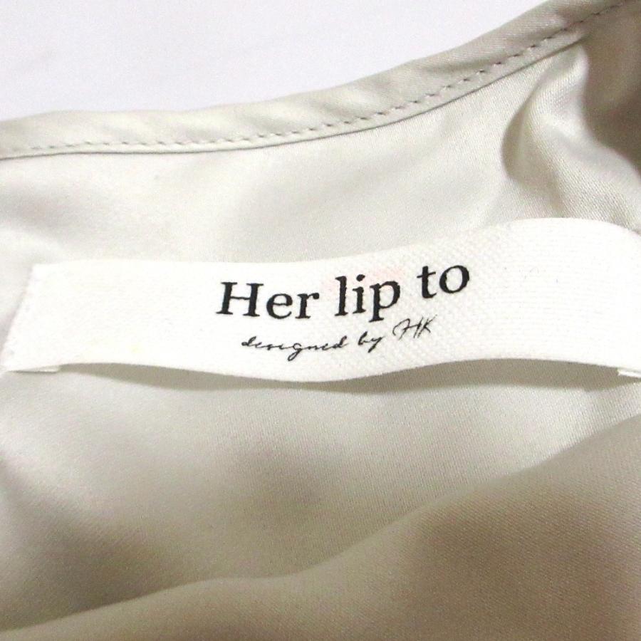 美品 24SS Herlipto ハーリップトゥ Laminak Floral Dress フラワー