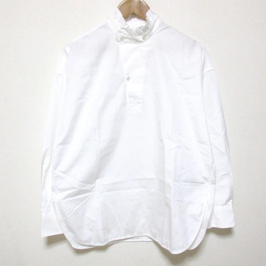 MACPHEE（マカフィー） 新品同様 フリルカラー 7分袖 ブラウス シャツ 