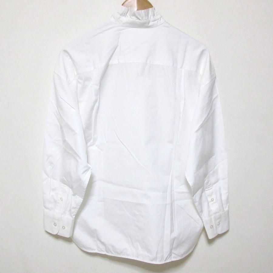 MACPHEE（マカフィー） 新品同様 フリルカラー 7分袖 ブラウス シャツ 