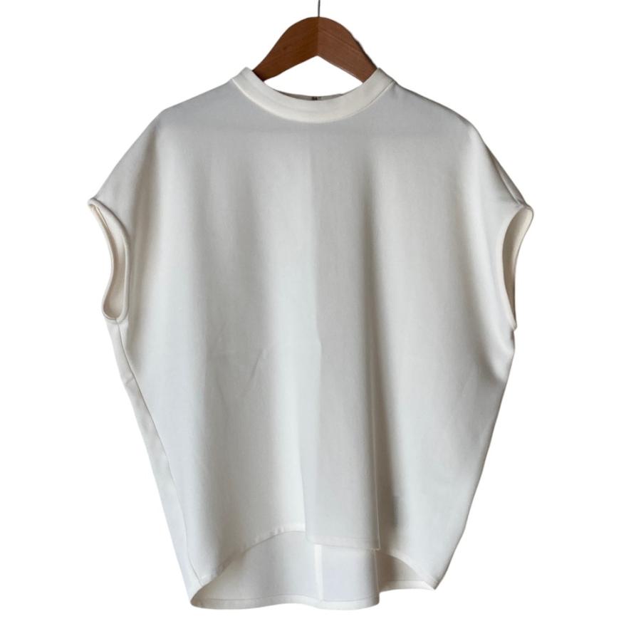 美品 SOEJU ソージュ スタンドカラーコクーンブラウス S-01-SB-063 S
