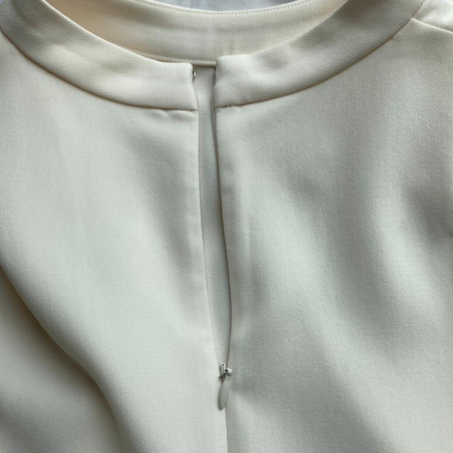 美品 SOEJU ソージュ スタンドカラーコクーンブラウス S-01-SB-063 S