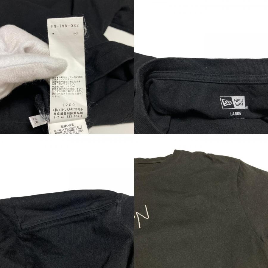 Yohji Yamamoto（ヨウジヤマモト） ニューエラ コラボ 反転ロゴ バック