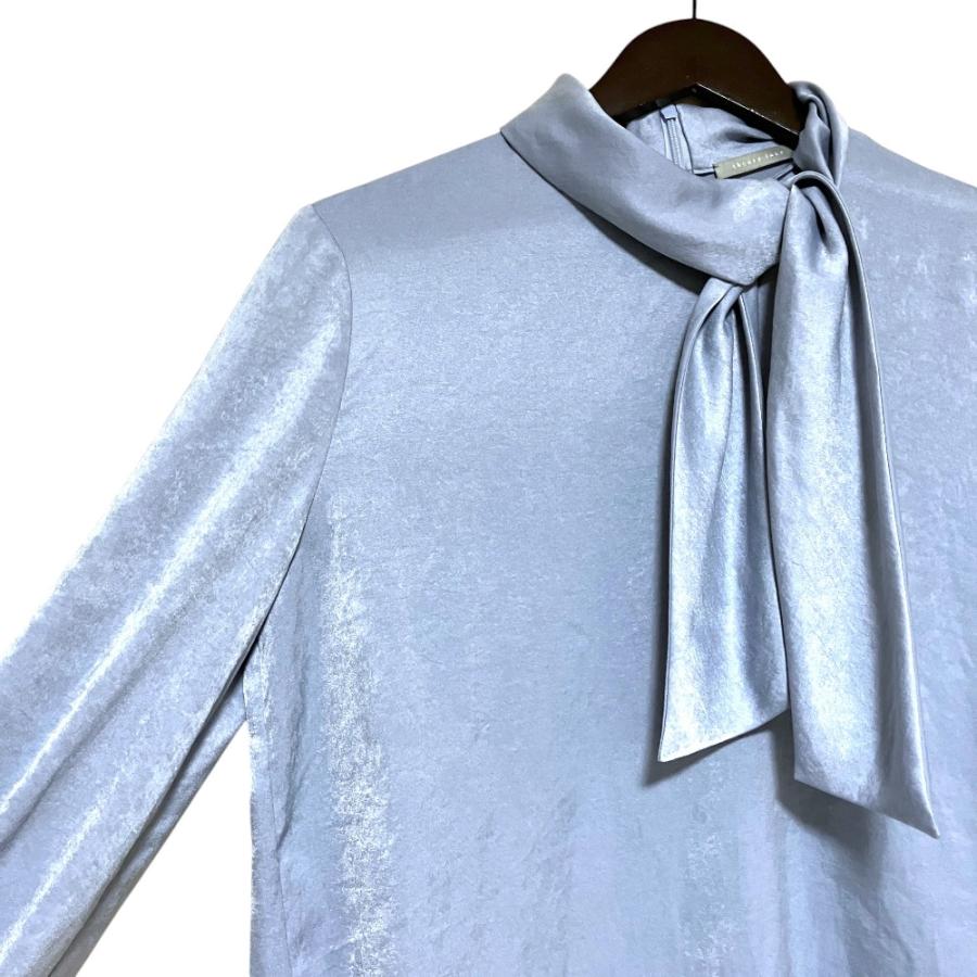 theory luxe（セオリーリュクス） 美品 PEACH SATIN JOE ボウタイ