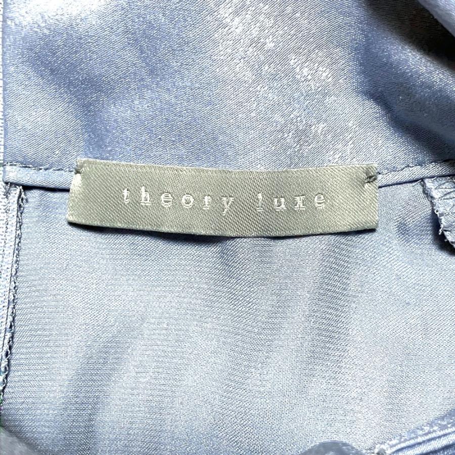 theory luxe（セオリーリュクス） 美品 PEACH SATIN JOE ボウタイ