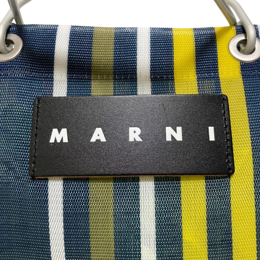 MARNI（マルニ） 良品 マーケット フラワーカフェ トートバッグ マルチ
