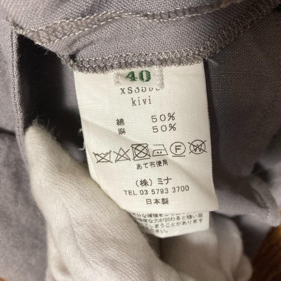 mina perhonen（ミナペルホネン） 美品 kivi コットンリネンワンピース